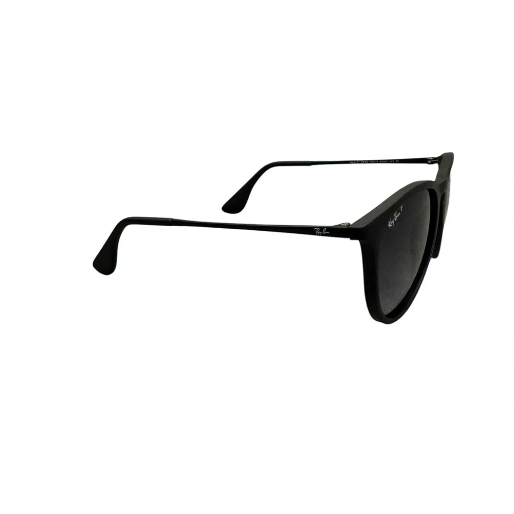 NIB Authentic Ray-Ban Erika Polarized Black Sunglasses with Gray Lens